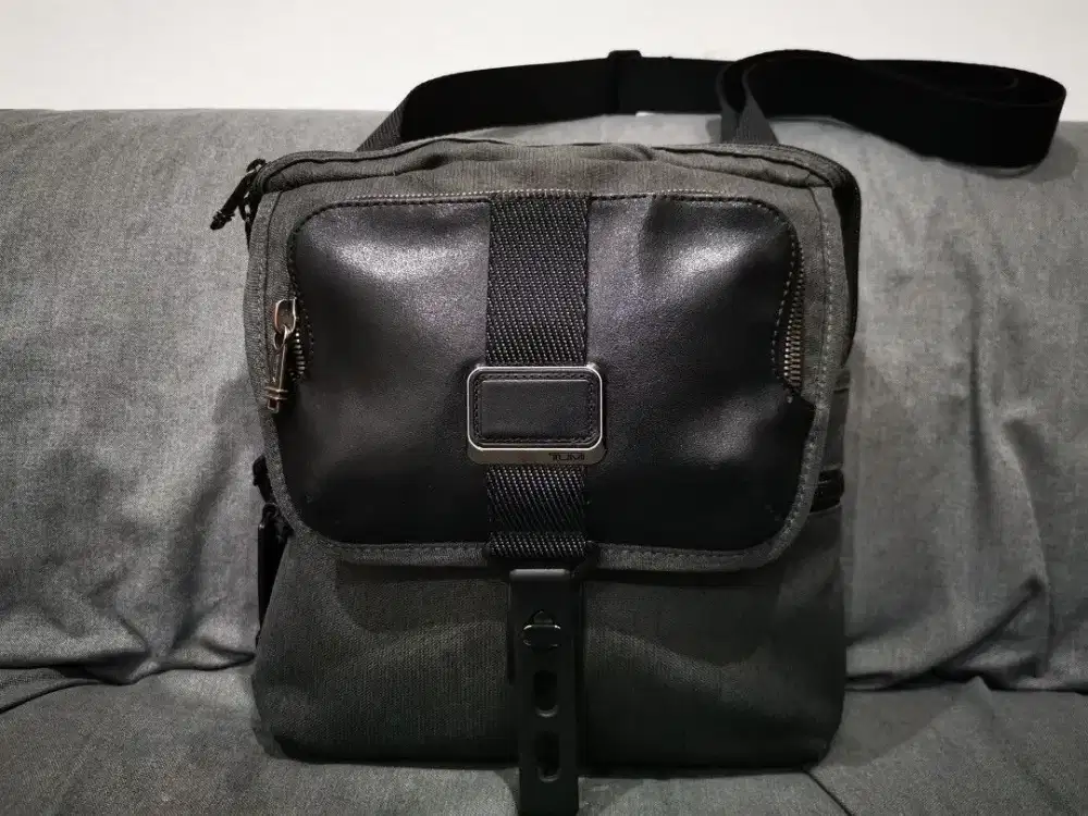 Tumi Alpha Bravo Arnold Zip Flap sling bag crossbody tas selempang ori
