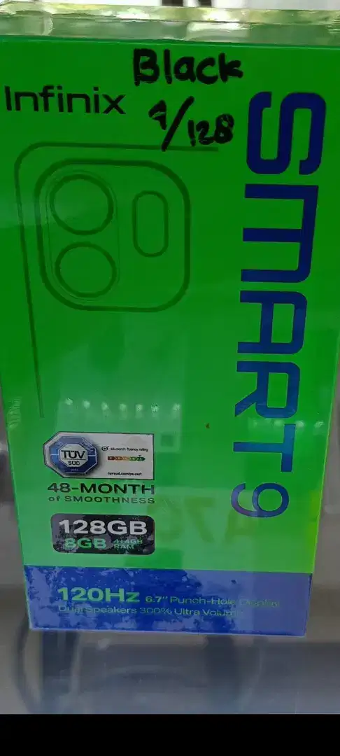 Infinix smart 9 4/128 danrom64gb resmi