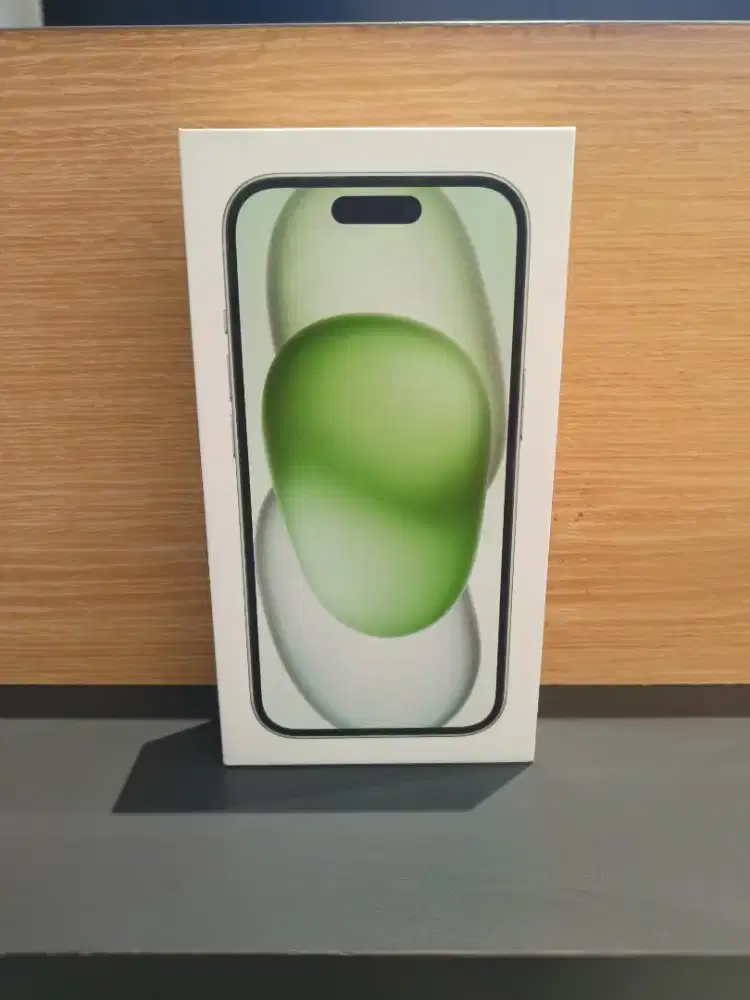 Iphone. 15 256GB Green New Garansi resmi Ibox