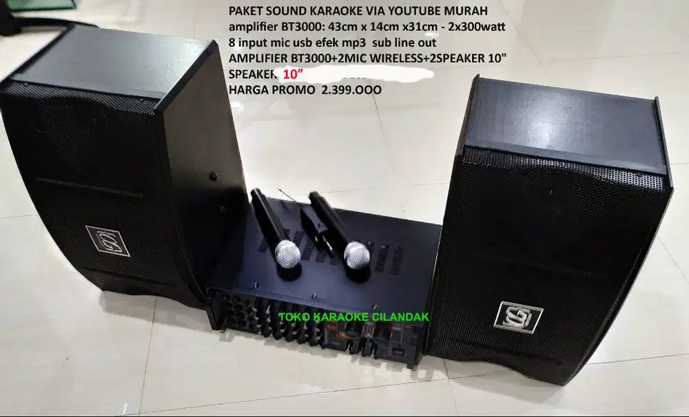 paket sound karaoke