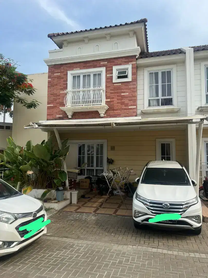 Di jual/ di sewakan rumah cluster D'Cataluna Jababeka