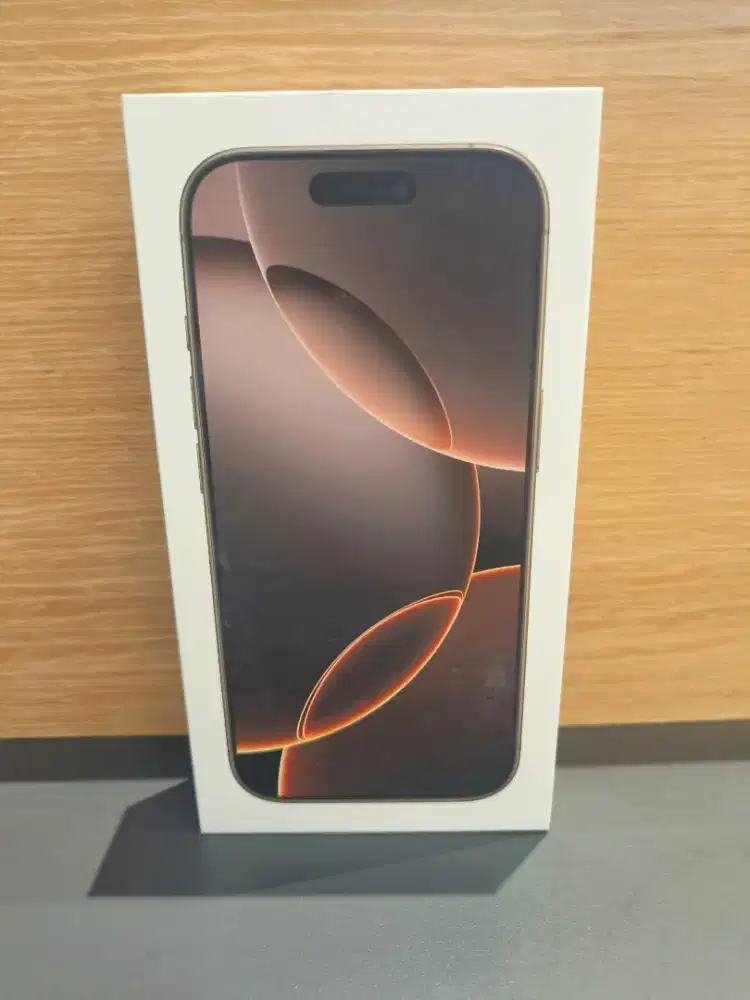 Iphone 16 Pro 256GB New Garansi Resmi Ibox