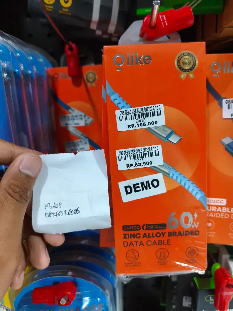 GNS. DEMO USB OLIKE D402CC C TO C ATLANTIS DAHSYAT
