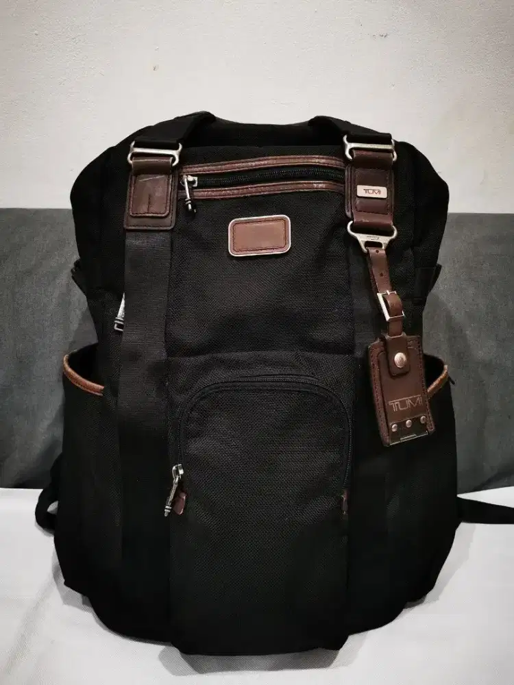 Tumi Alpha Bravo Lejeune tote backpack bag tas ransel