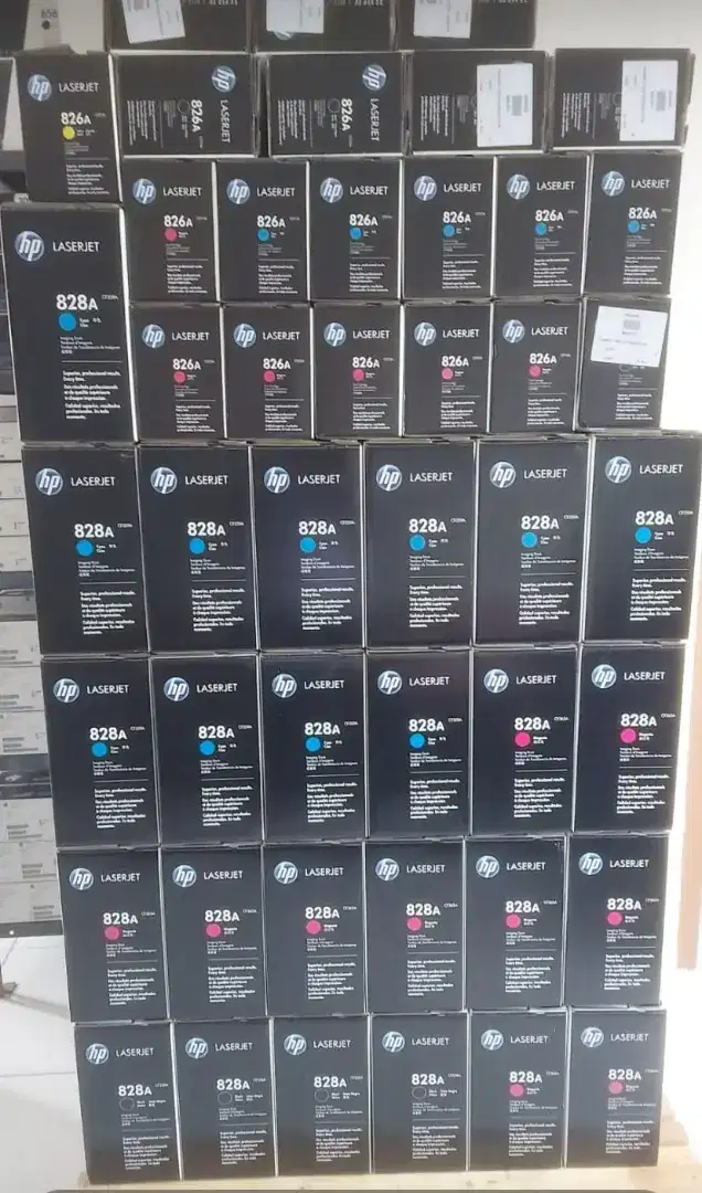 Menerima tinta printer baru dan bekas
