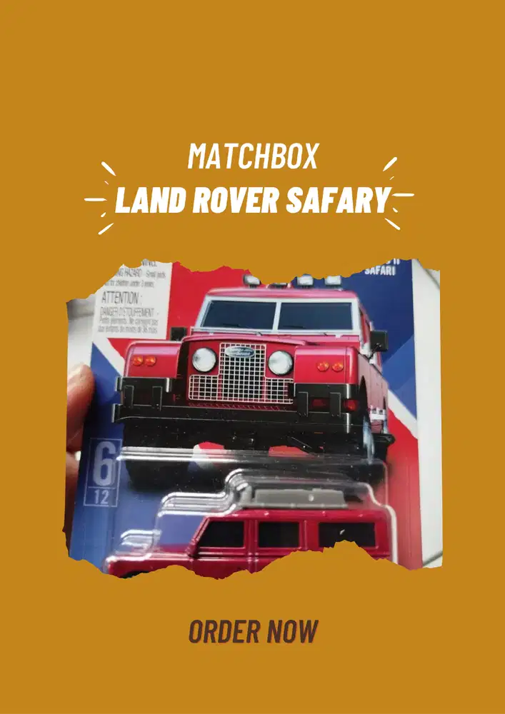 Matchbox UK Land Rover Safari