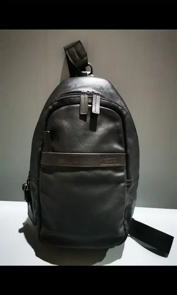 Tumi Leather Bodypack tas original
