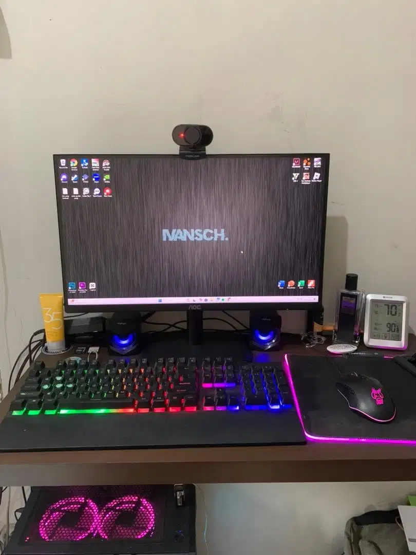 PC Gaming/Editing Bekas i5 9400F GTX 1050Ti