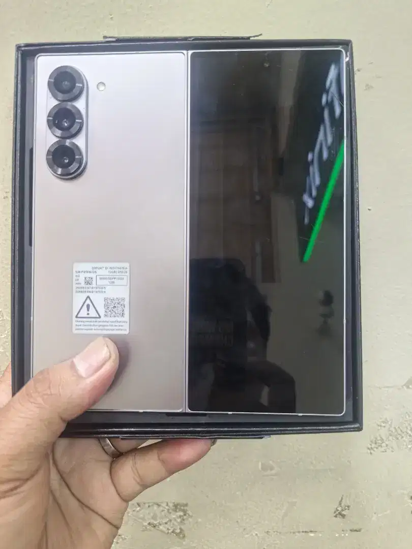 SAMSUNG Z FOLD 6 12/1TB FULLORI MULUS NOMINUS GARANSI SEIN INDONESIA