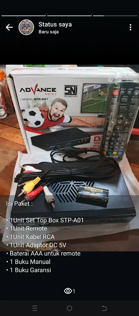 Set Top Box Advance STP-A01
