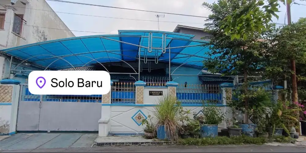 Disewakan rumah Solo Baru Paket hemat 3 menit The Park Pakuwon Mall