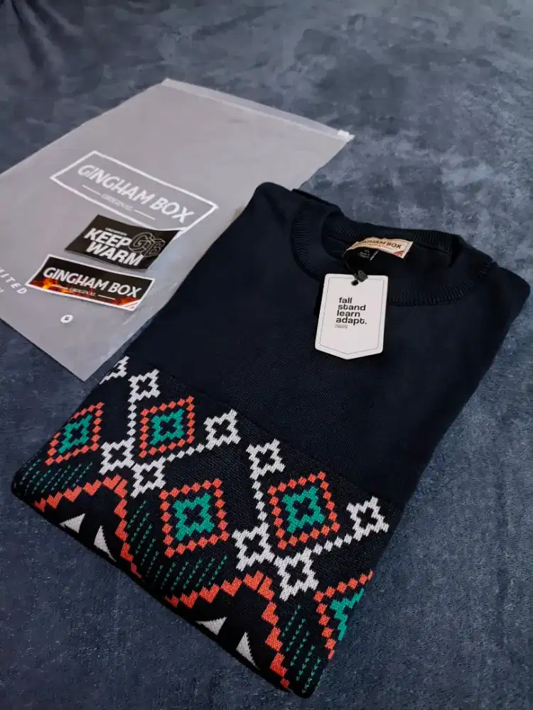 Crewneck Gingham Box Original