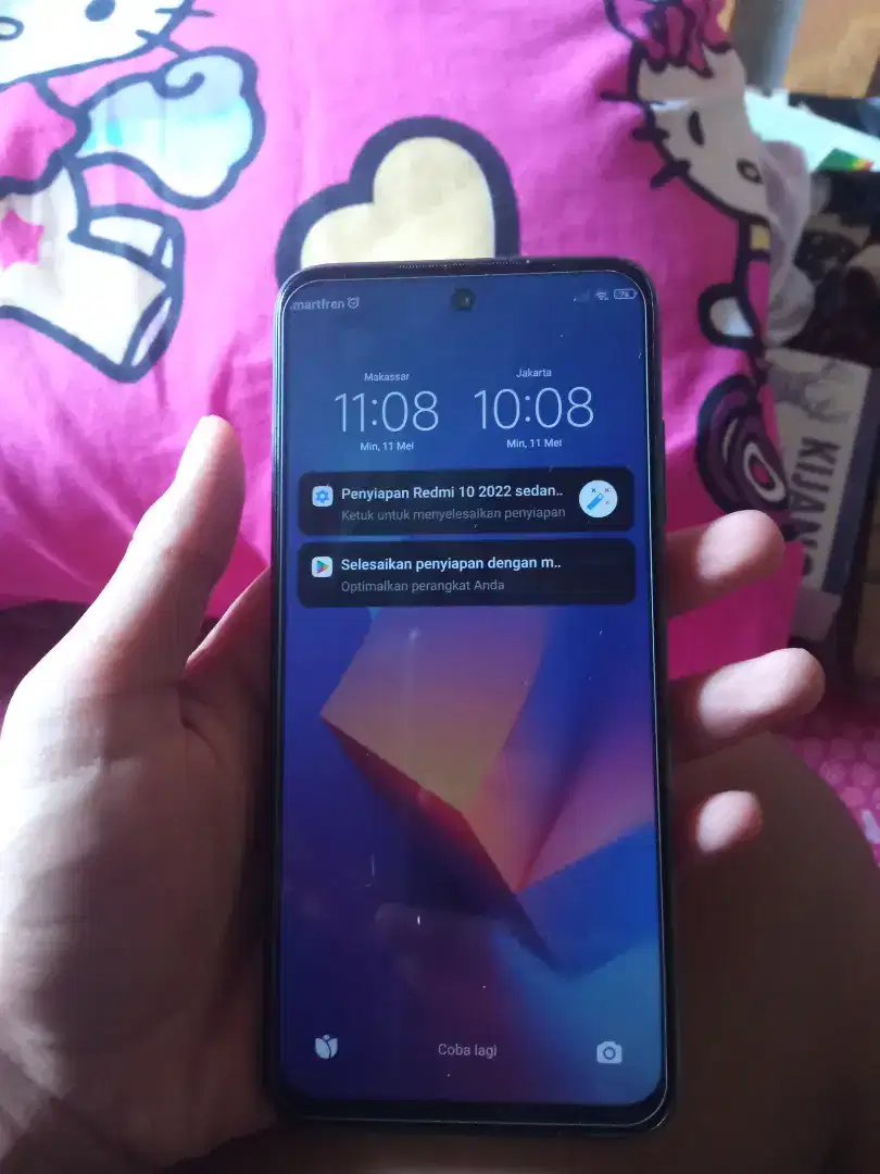 Dijual Redmi 10 2022 1.6 nego atau TT atau BT fullset box ada nominus