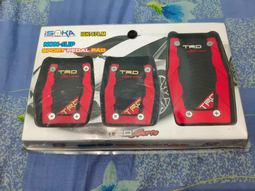 Non Slip Pedal Pad Sport untuk Rem, Kopling, dan Gas untuk mobil baru