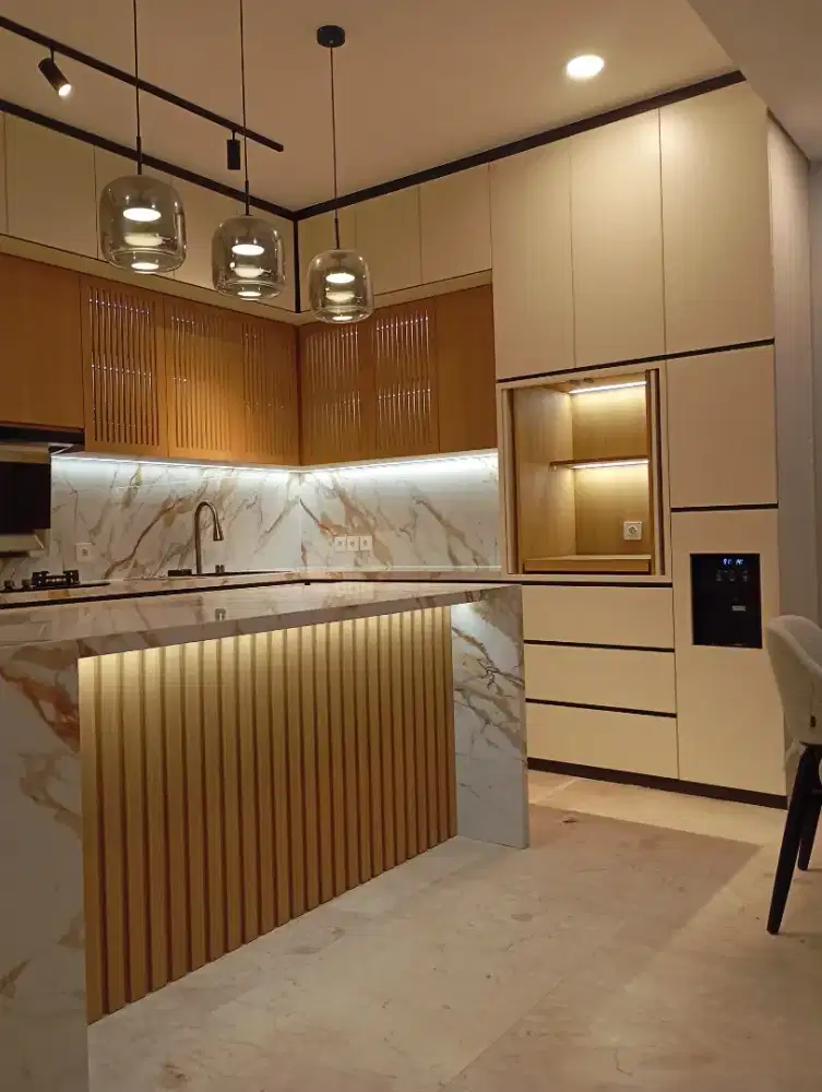 Kitchen set , Lemari pakaian , Partisi , tempat Tidur , Pagar , Kanopi