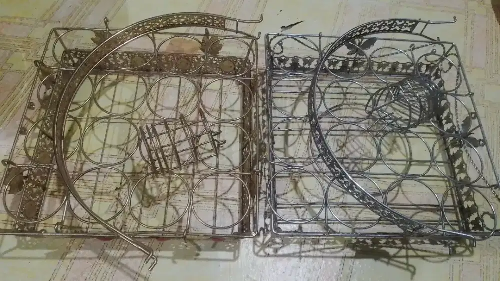 Keranjang aqua gelas