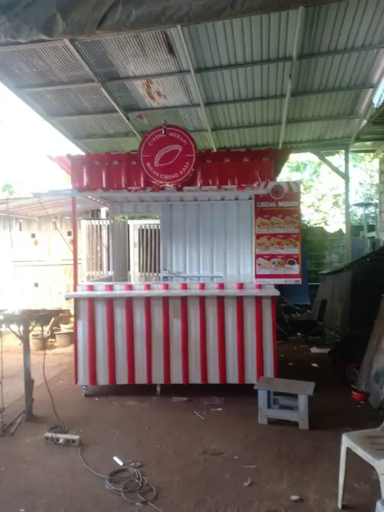 Rombong Gerobak Tempat Jualan