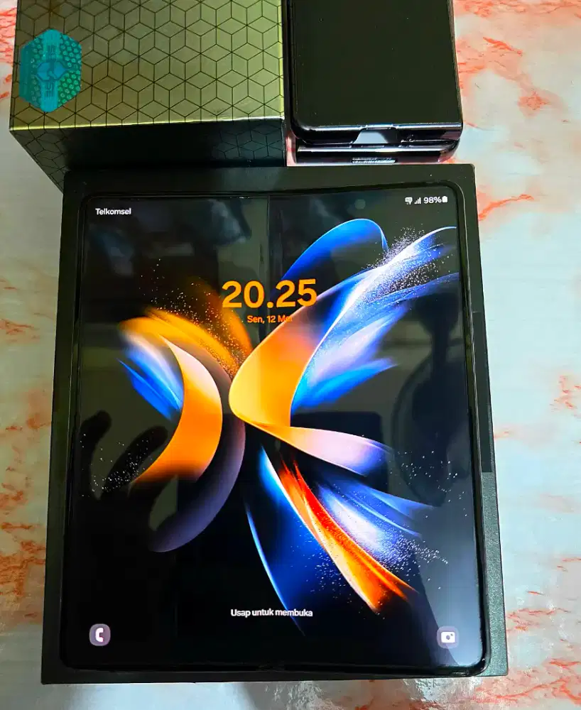 Samsung Fold 4 12/256gb lengkap banyak bonus