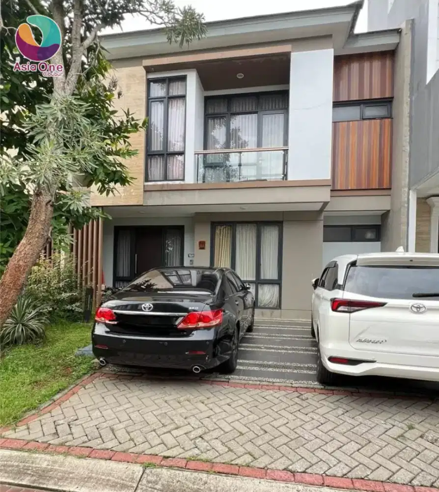 Dijual cepat rumah cantik di cluster favorit di perumahan kota wisata