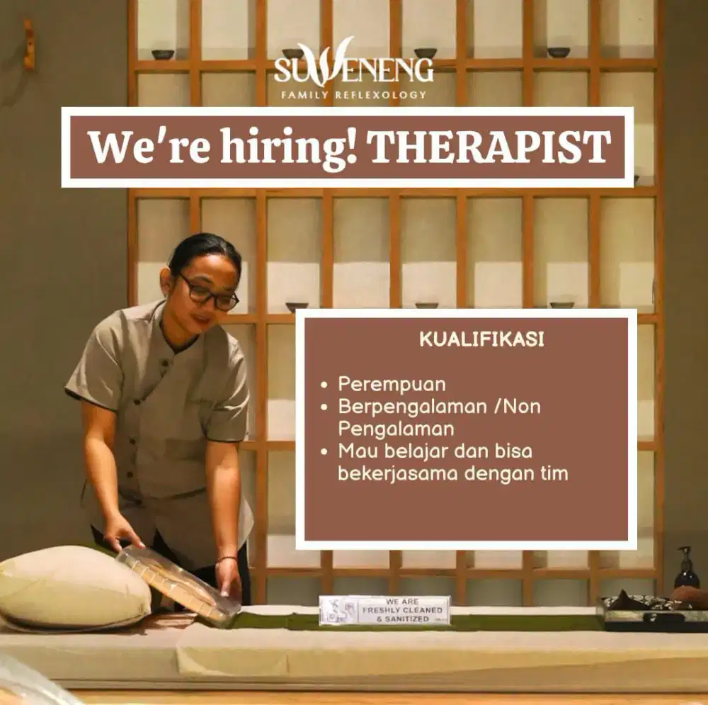 Lowongan Terapis