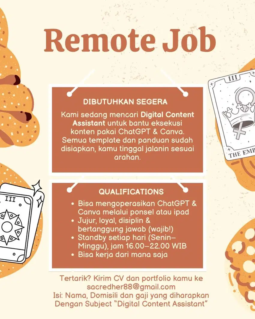 Digital Content Assistant – Remote Job