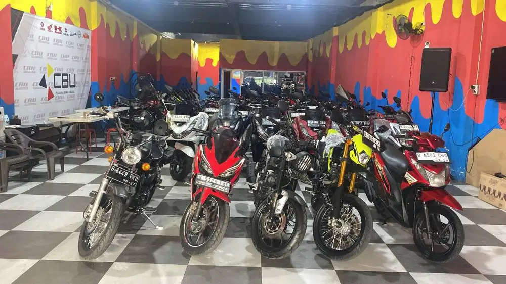 JUAL MOTOR SECOND CASH DAN KREDIT WILAYAH JABOTABEK