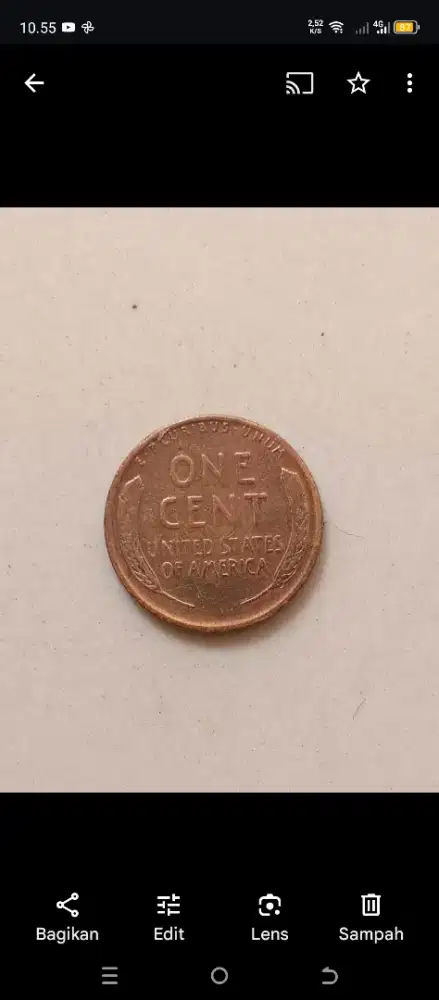 coin Amerika _one cen