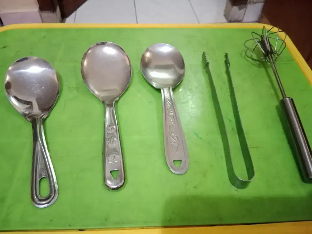 Paket Peralatan dapur|Centong Nasi|Pengapit Makanan|Hand mixer