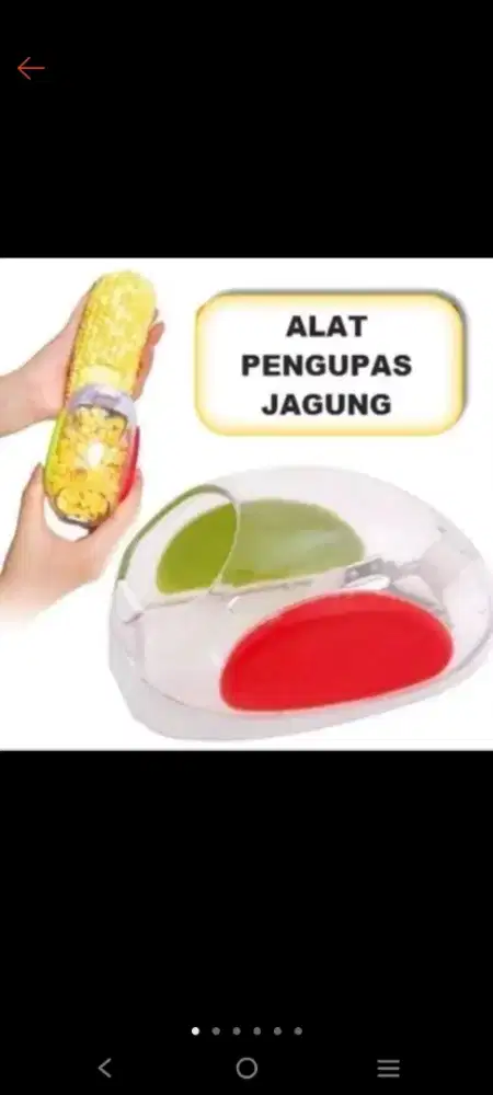 Alat pengupas jangung
