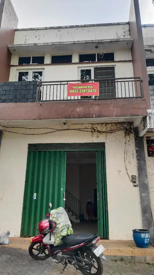 Disewakan ruko 2 Lantai