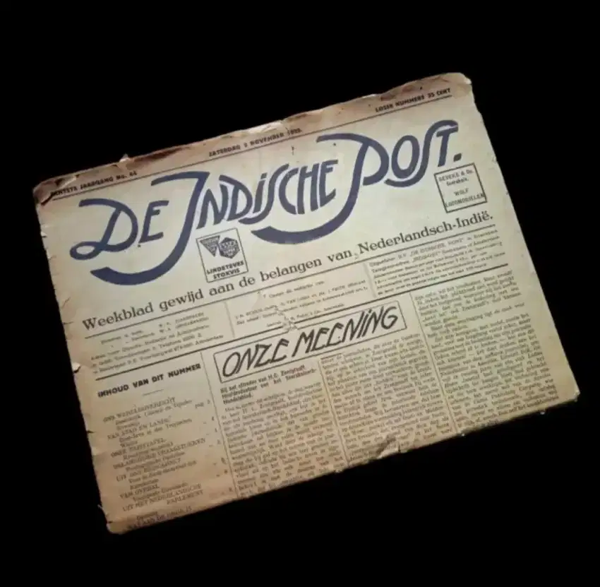 Koran antik lawas langka vintage tahun 1929