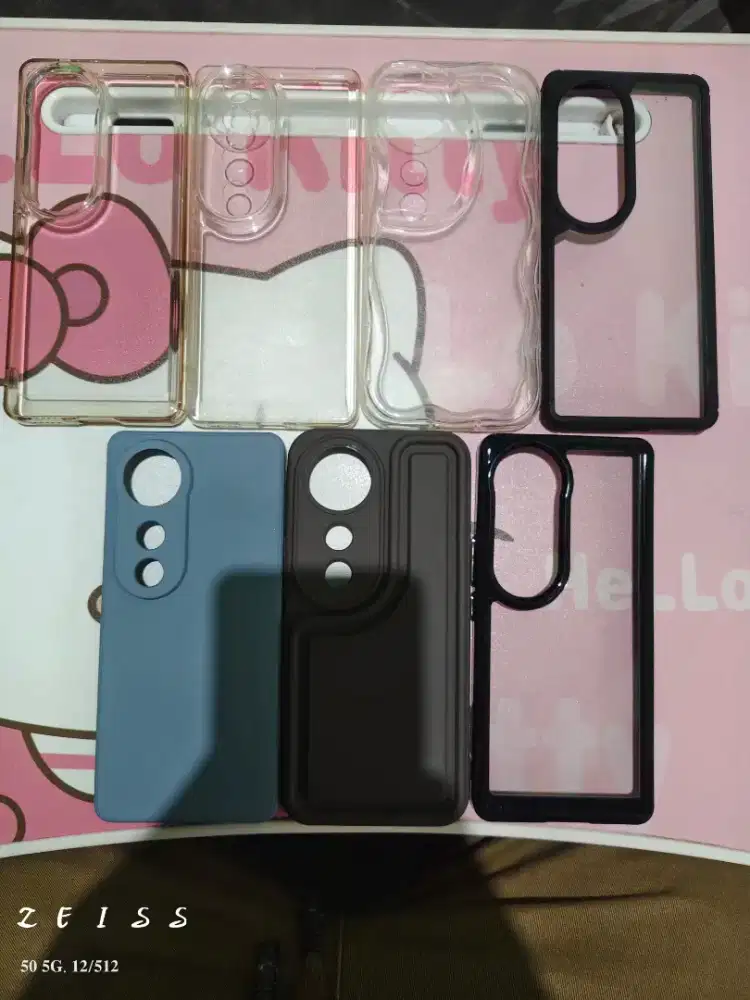 CASE/CASING EX HP VIVO V40 5G BERIKUT HIDROGEL DAN GARSKIN BELAKANG .