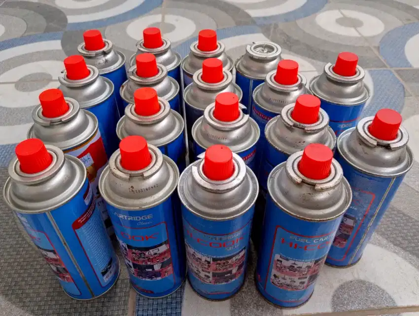 Tabung gas portable kosong