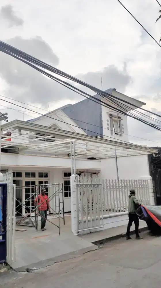 Kanopi Pintu besi Tangga putar