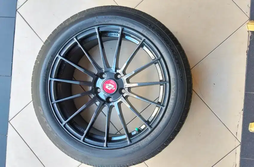 Velg Lenso R18 type Project D R05 FF include Ban Toyo