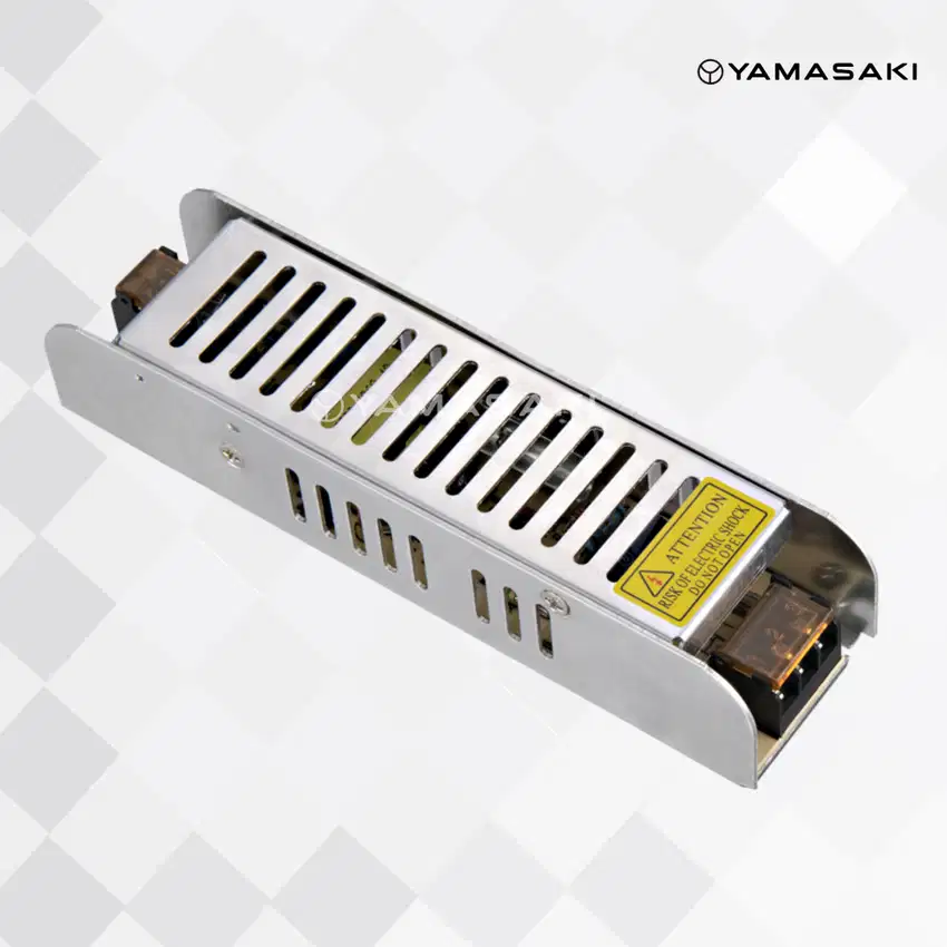 Yamasaki Trafo Adaptor Power Supply Slim Gepeng 12V 5A FULL POWER