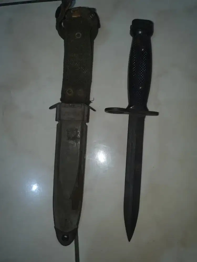 Pisau tentara America perang Vietnam USM8A