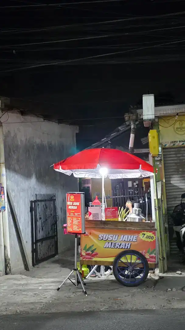 Gerobak Jahe Merah