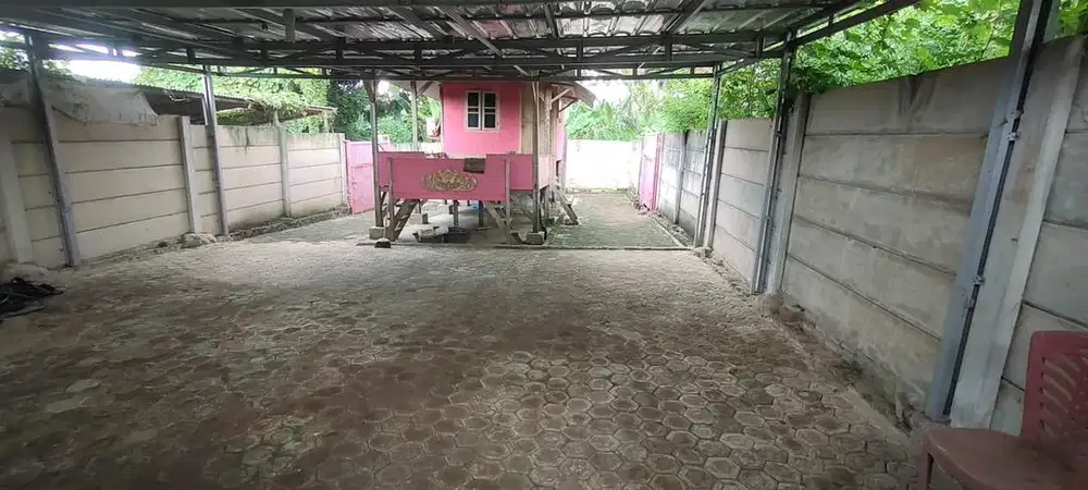 dijual tanah 2500m ada bangunan dan sumur bor cocok untuk usaha