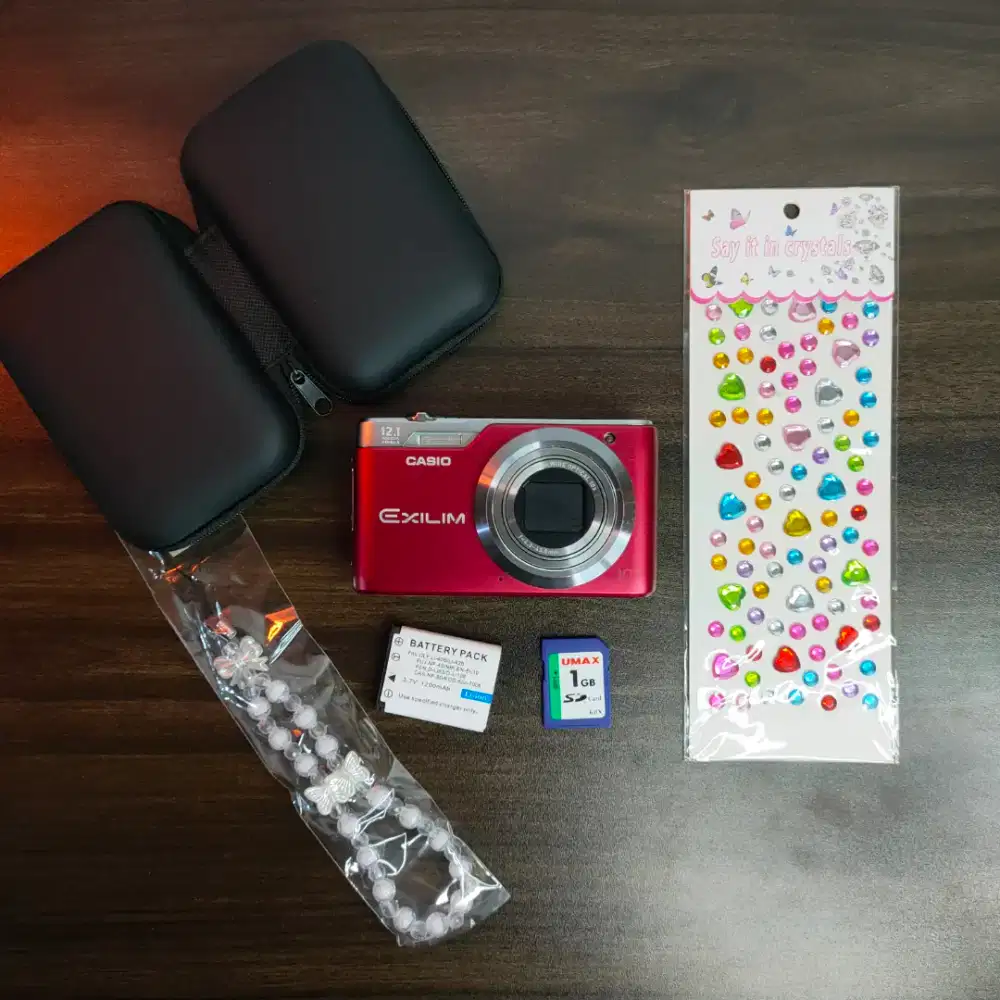 Nego! Kamera Digital Casio Exilim EX-H5 - Retro Estetik Pocket Digicam