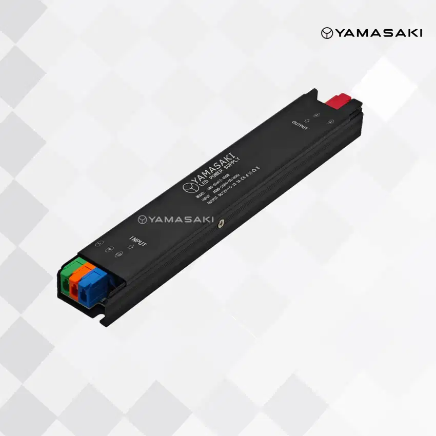 Yamasaki Power Supply Trafo Adaptor Power Supply Slim Black 12V 30A FU