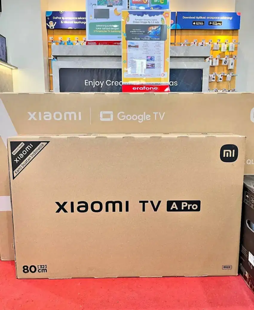 XIAOMI TV A PRO 32 43 55 65 cash ceredit bisa cukup KTP aja,.