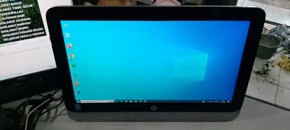 Komputer all in one hp 20 Intel core i3 gen 4 ram 8gb SSD 256gb