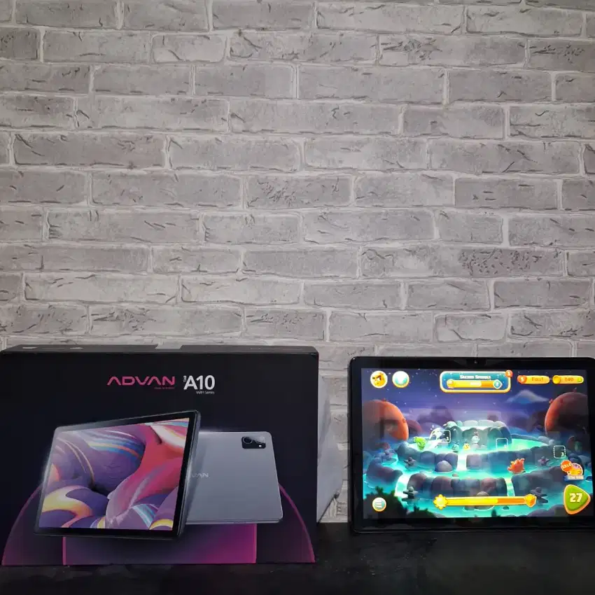 Advan tab a10 fullset second seperti baru 4/64 wifi only