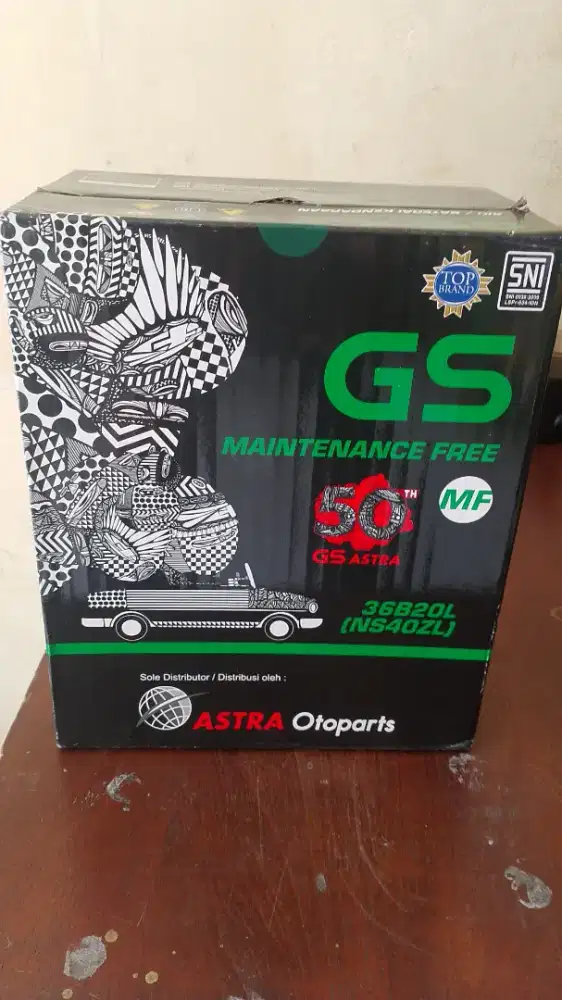 aki baru GS kering