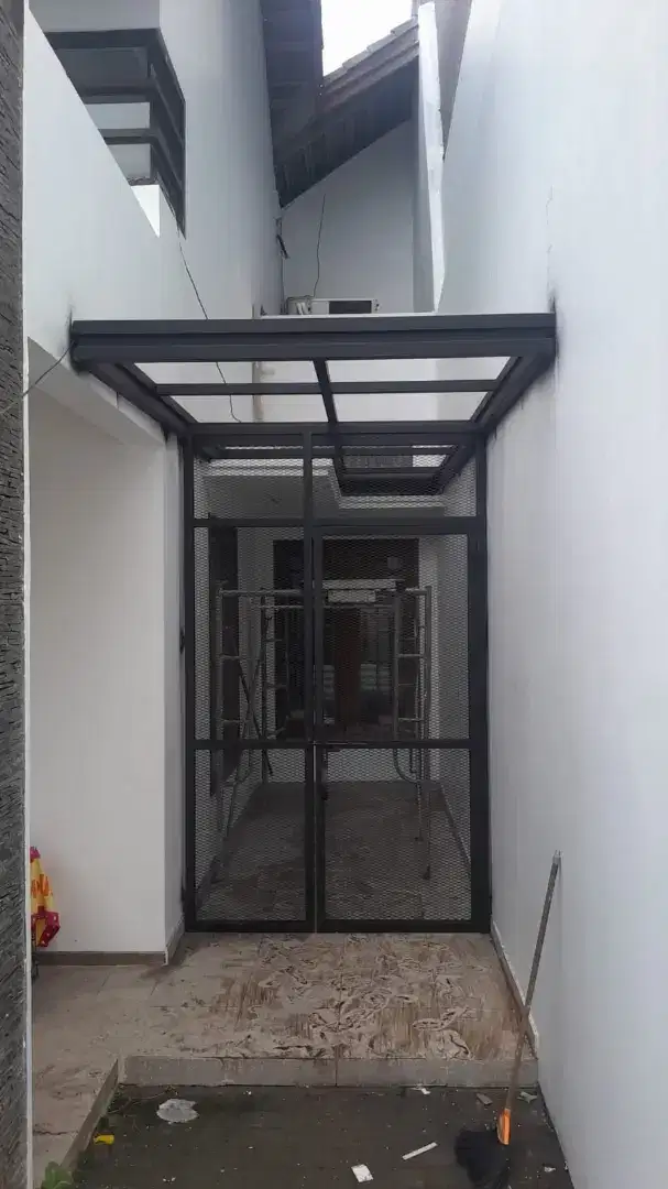 Pagar Kanopi Pintu besi