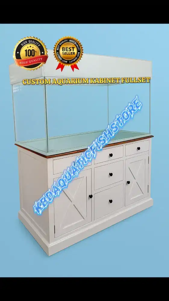 AQUARIUM KABINET FULLSET MINIMALIS