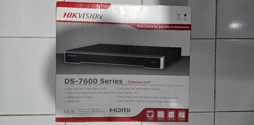 Kamera cctv NVR Hikvision 8Mp