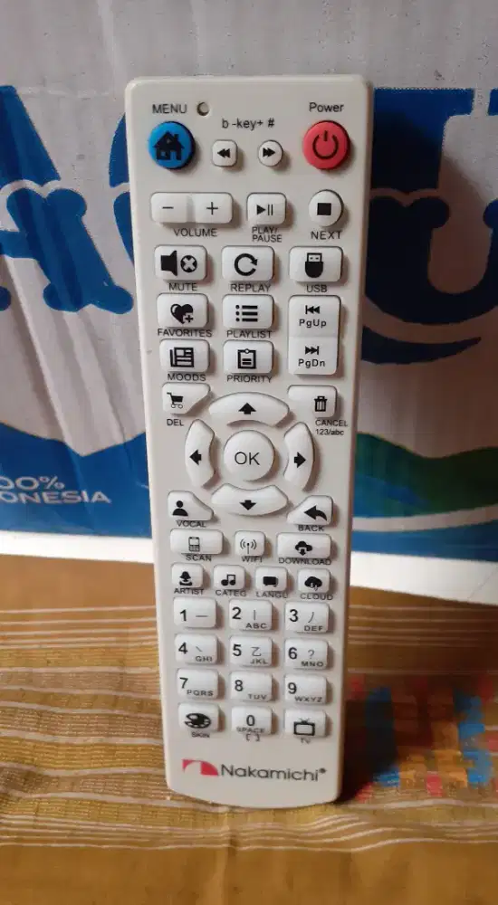 REMOTE Nakamichi (silver, ori)