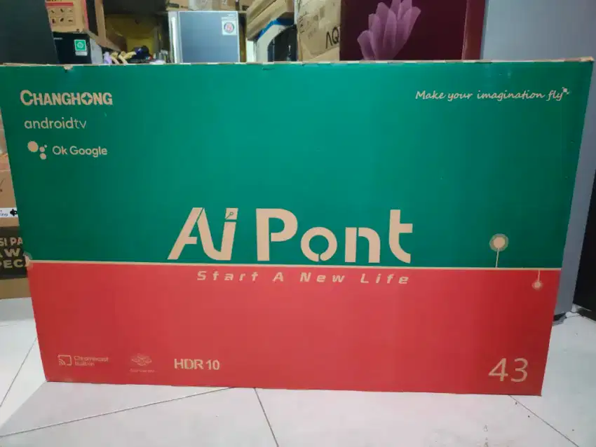 LED Changhong Android 43 istimewa like new